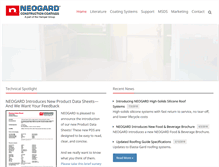 Tablet Screenshot of neogard.com